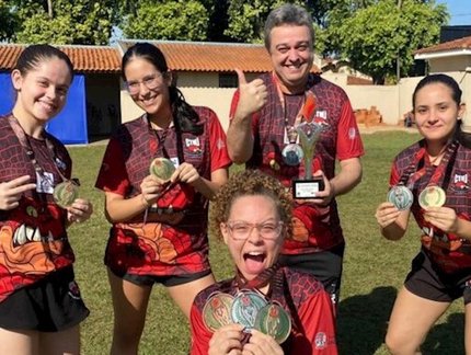 Jacareí é campeã de tênis de mesa nos Jogos Abertos da Juventude