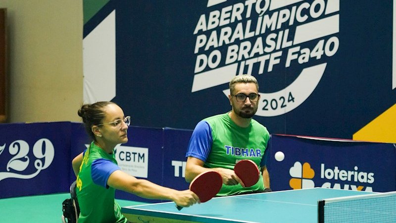 Joyce e Fábio venceram sem dificuldades na decisão