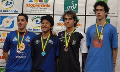 PÓDIO JUVENIL MASCULINO COPA BRASIL SÃO BERNARDO
