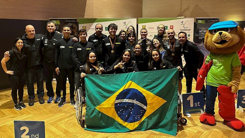 Brasil conquistou oito medalhas na Eslovênia