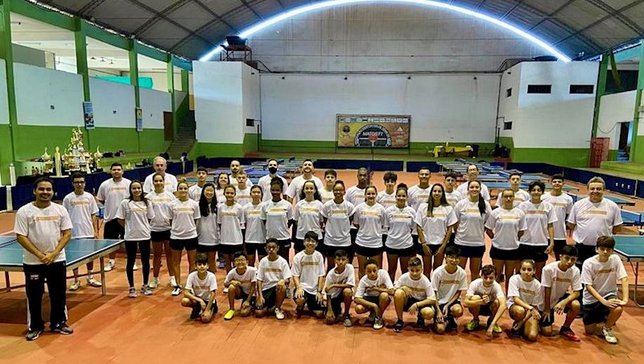 Grupo que participou do Training Camp. Foto: Liga 