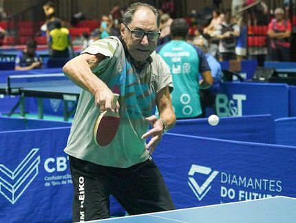 Michele Gesualdi é campeão da categoria veterano 70 do TMB Platinum - Ciclo I