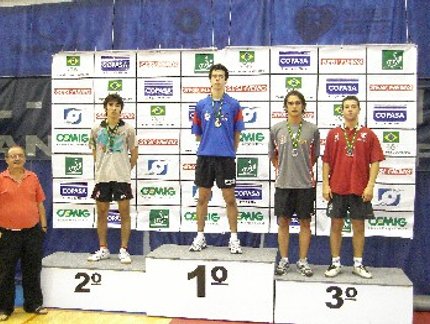 PÓDIO COPA BRASIL RANKING JUVENIL MASCULINO