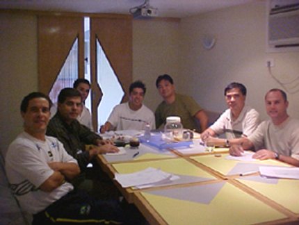 COMISSÃO TÉCNICA DA SELEÇÃO SE REÚNE NA CBTM