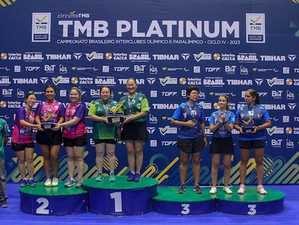 Soc. Nipo Brasileira de Campo Mourão/SONIBRAM/PR conquista o título da categoria Lady do TMB Platinum - Campeonato Brasileiro