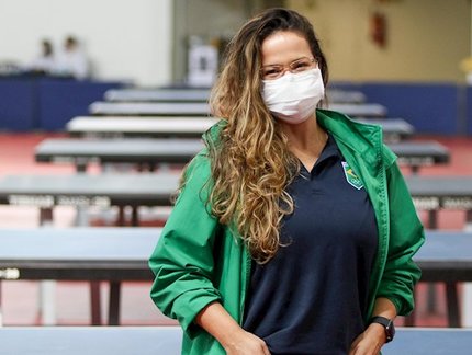 Fisioterapeuta atua na Arena Carioca 3 para ajudar os atletas no TMB Platinum – Campeonato Brasileiro