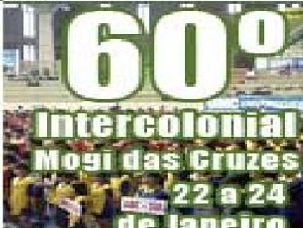INTERCOLONIAL COMEÇA NESSA SEXTA-FEIRA EM MOGI DAS CRUZES