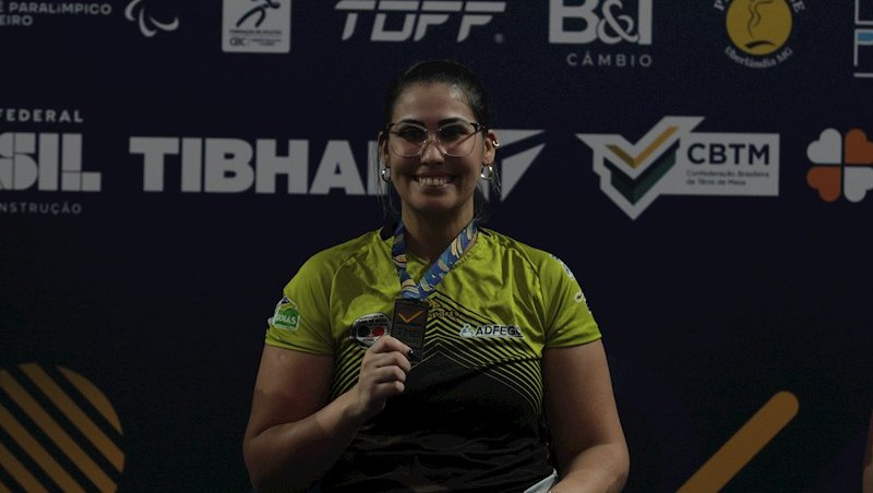 Thaís Severo garantiu a medalha de ouro na classe 