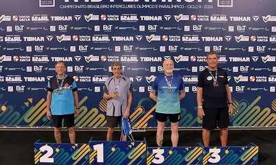 Em disputa de fase única, Marcílio Luz garante o título do Veterano 65 do TMB Platinum - Ciclo II