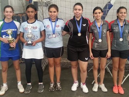 Natália Munhoz é campeã do Festival de Tênis de Mesa de Itatiba