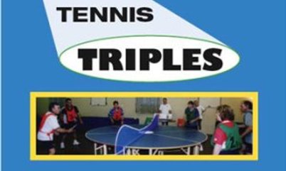NOVO ESPORTE DE EQUIPE: TÊNIS DE MESA TRIPLO