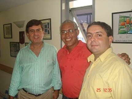 EX-PRESIDENTE DA FEDERAÇÃO DA PARAÍBA VISITA CBTM