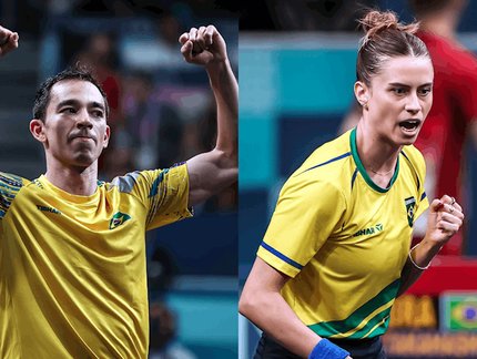 Pan-Americano de El Salvador marca estreia da dupla Hugo Calderano e Bruna Takahashi em torneios continentais