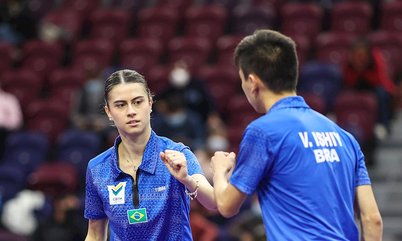 WTT Contender Doha 2023: Hugo Calderano, Bruna Takahashi e Vitor Ishiy representam o Brasil no Catar
