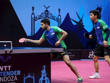 Vitor Ishiy e Guilherme Teodoro ficam com o vice-campeonato de duplas no WTT Contender Mendoza