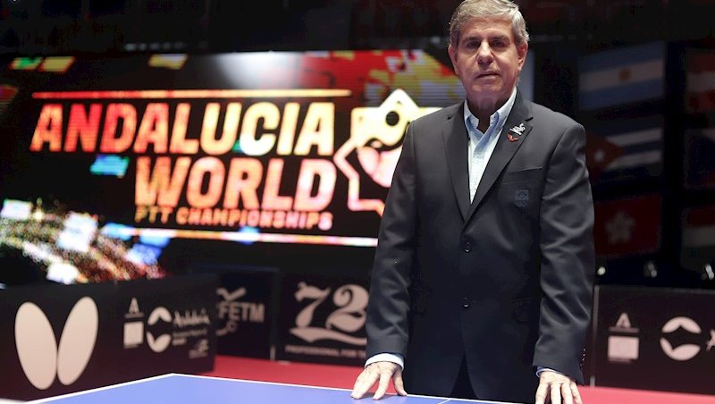 Alaor Azevedo é a autoridade máxima da ITTF no Mun