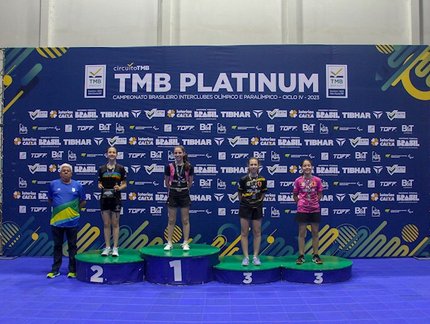 Maiara Alves fica com o ouro do Sub-13 Feminino no TMB Platinum - Campeonato Brasileiro