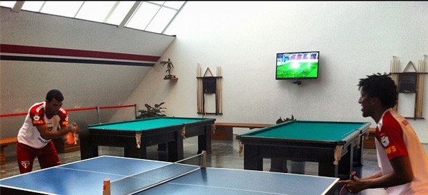 Maicon e cortez ping pong são paulo (Foto: Reprodução / Instagram)