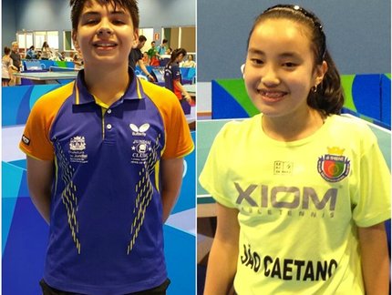 Seletiva Nacional: Gustavo Gerstmann e Laura Watanabe asseguram vaga no Sul-Americano Mirim