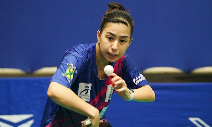 Beatriz Kanashiro não deu chances para a rival na 