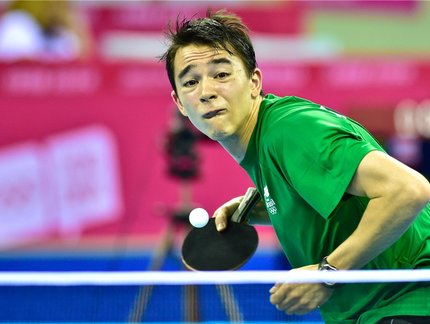Hugo Calderano vence nova batalha e está na semi dos Jogos Olímpicos da Juventude