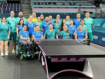 Paris 2024 – Na luta por medalhas, mesa-tenistas brasileiros iniciam campanha nos Jogos Paralímpicos