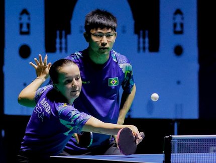 Duplas mistas do Brasil não avançam no qualificatório do WTT Contender Rio