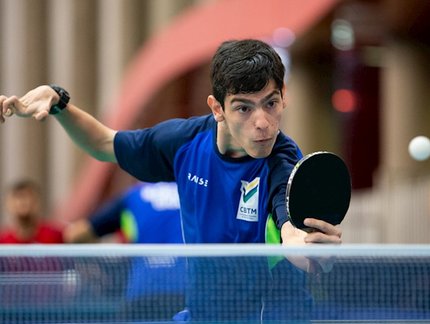 Atleta com paralisia cerebral participa do Aberto do Brasil e se prepara para um grande desafio: se formar como técnico