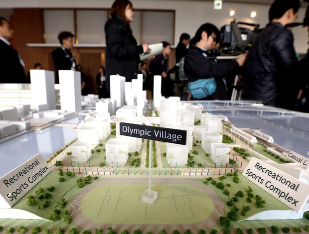 maquete jogos olímpicos 2020 tóquio (Foto: Agência EFE)