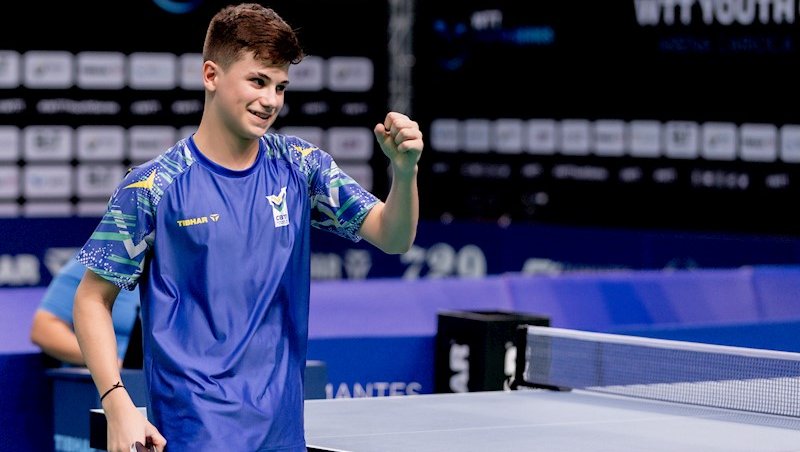 Lucas Romanski é um dos destaques do Brasil no WTT