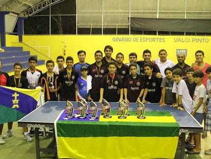 Sergipanos conquistam o Troféu Eficiência na X Copa de Tênis de Mesa