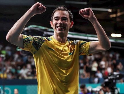 Hugo Calderano se emociona após título histórico e diz: “Sempre acreditei em mim”