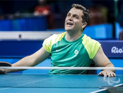 Welder Knaf faz jogo equilibrado com Thomas Schmidberger, mas perde nas quartas e deixa competição individual