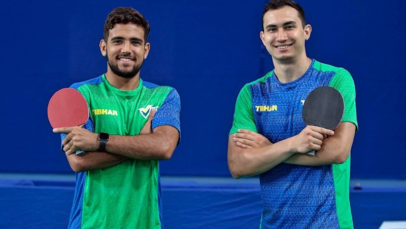 Guilherme Teodoro (esq.) e Rafael Turrini (dir.) p