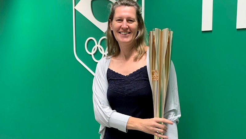 Jacqueline Godoy é ex-atleta de basquete e trabalh