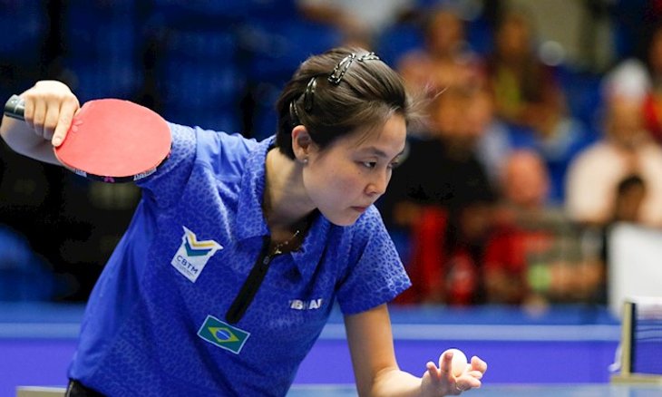 Jessica Yamada está classificada. Crédito: ITTF.