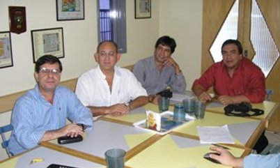 CBTM RECEBE VISITA DE DIRIGENTES PAN-AMERICANOS