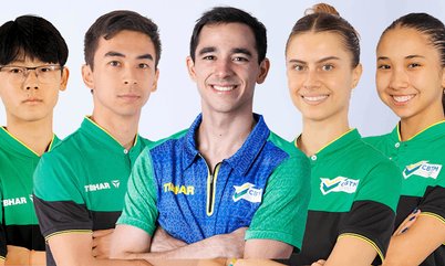 Brasil inicia 2025 com cinco mesatenistas entre os 100 melhores do ranking mundial