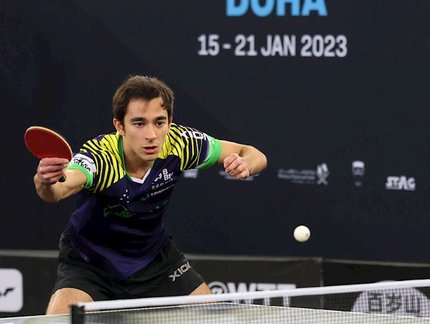Calderano deixa chineses pelo caminho e está na final do WTT de Doha