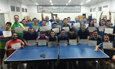 Curso de técnico nível 1 da Federação Internacional de Tênis de Mesa é considerado um sucesso em Londrina