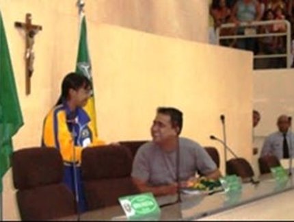ATLETA RECEBE HOMENAGEM NA ASSEMBLÉIA LEGISLATIVA DO AMAPÁ