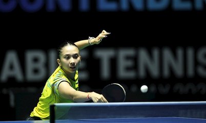 Giulia Takahashi e Henrique Noguti avançam à final de duplas mistas do WTT Contender Lima