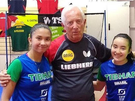 Giulia Takahashi e Laura Watanabe disputam Aberto Junior da Croácia, em parte de preparação na Europa