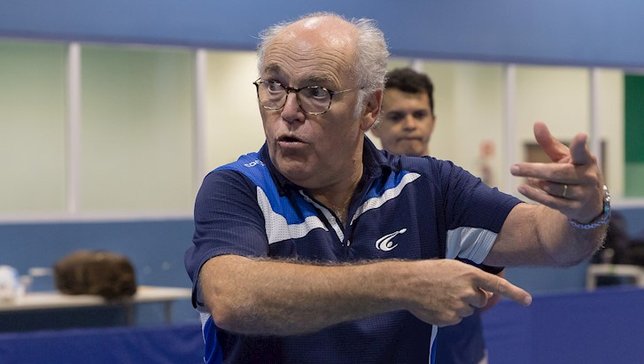 Michel Gadal em curso no Campeonato Brasileiro de 