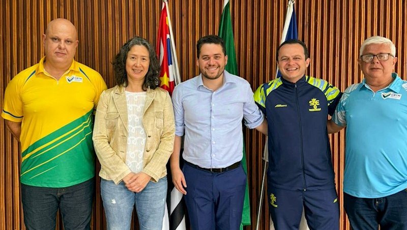 CBTM fortalece diálogo com a Prefeitura de Santo André para ampliar o desenvolvimento do tênis de mesa
