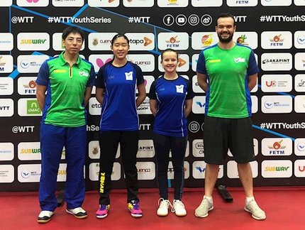 Imbatível! Mahayla Sardá vence todos os jogos na estreia e já garante medalha no WTT Youth Contender, em Cuenca