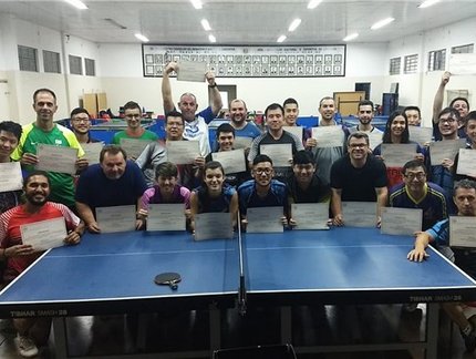 Curso de técnico nível 1 da Federação Internacional de Tênis de Mesa é considerado um sucesso em Londrina