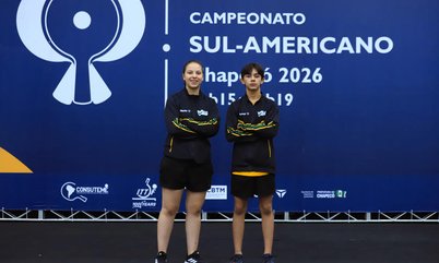 Brasil vive transição de gerações com Felipe Kenzo e Beatriz Fiore no Campeonato Sul-Americano de Chapecó