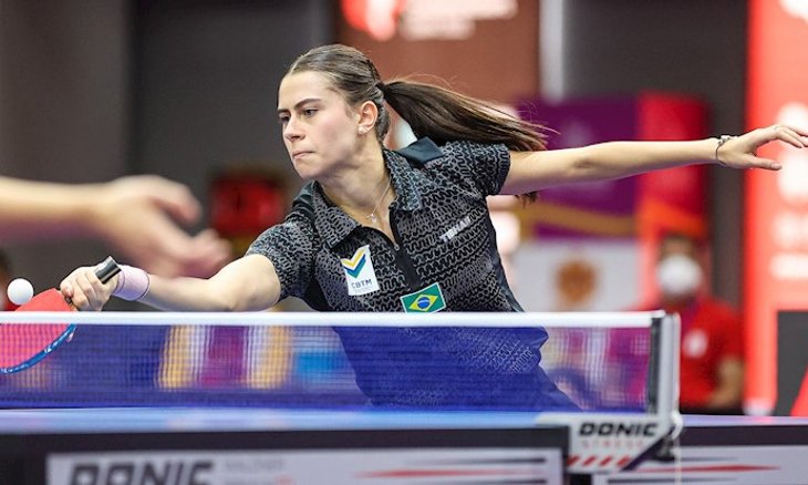 Bruna Takahashi ficou bem próxima da medalha de ou