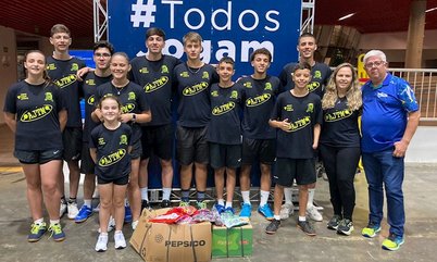 Campanha de doação de balas para crianças carentes da Associação Jauense de Tênis de Mesa recebe apoio e adesão da CBTM